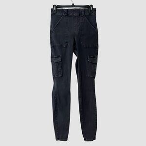Spanx Twill Skinny Dark Gray Skinny Cargo Pants M